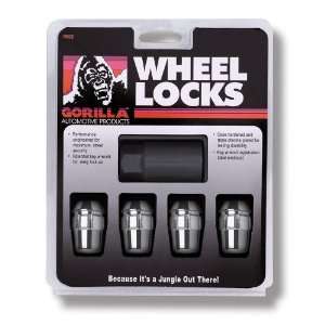 Gorilla Automotive 71681N Acorn Wheel Locks (1/2 Thread Size)   Pack 