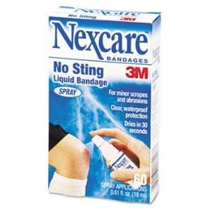  3M NexcareTM No Sting Liquid Bandage Spray BANDAGES,LIQUID 