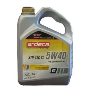  Ardeca Syn Tec XL 5w 40 Fully Synthetic Motor Oil 5 Liters 