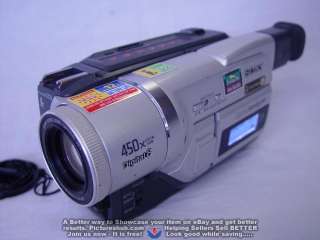 SONY Digital 8 Handycam DCR TRV120 Camcorder 0027242565920  