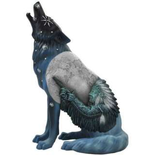Call of the Wolf Moonlit Prayer Figurine By Westland Giftware  