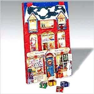 Christmas Toy Shop Advent Calendar with Solid Milk Chocolate Presents 