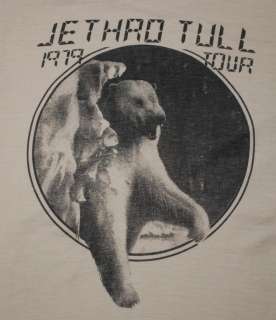 VINTAGE JETHRO TULL STORMWATCH 1979 TOUR SHIRT 1979 M  
