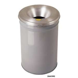   Waste Receptacle   12 Gallon Drum w/Aluminum Head