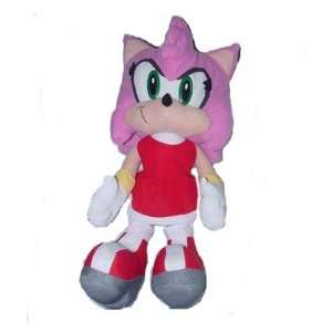   Sonic X the Hedgehog  16 Floppy Amy Plush Doll Toy Toys & Games