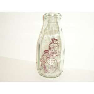  Antique Milk Bottle North Shires (5.25 Tall) Everything 