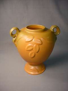 Vintage Scarce Weller Art Pottery Golden Glow Lamp  