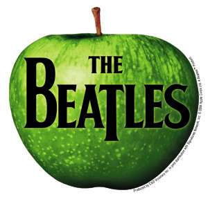 The Beatles Apple Logo Sticker S 3683 C Paul Ringo John  