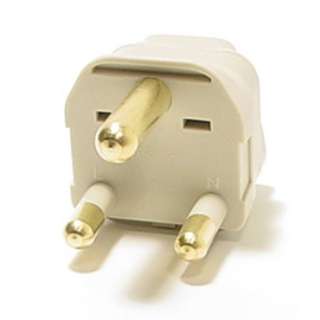 Universal Grounded Type M Plug Adapter for South Africa Travel Power 