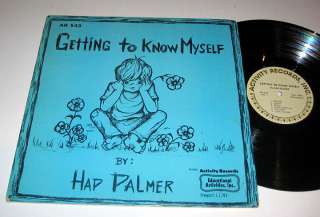 HAP PALMER Getting To Know Myself ACTIVITY NM/NM   