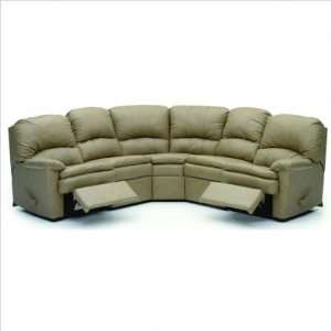   Furniture 40094 Series Aria Leather Reclining Sectional Sofa Baby