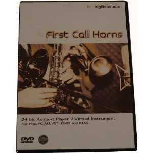  Big Fish Audio First Call Horns Sample Library Musical 