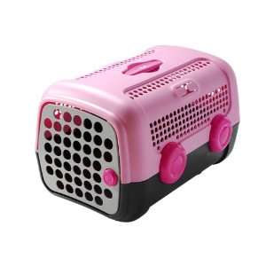  Petego United Pets A.U.T.O Pet Carrier, Pink, 14.5 Inches 
