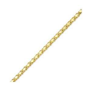   Mirror Heart Bracelet in 10K Gold   5.5 GOLD BABY BRACELETS Jewelry