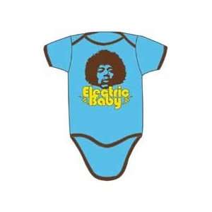  Jimi Hendrix Electric Baby Onesie Baby
