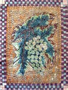Grapes Kitchen Backsplash Mosaic Stone Art Tiles  