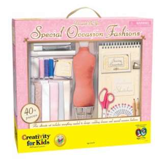 Creativity for Kids Designed By You Special Occasion Fashion Kit.Opens 