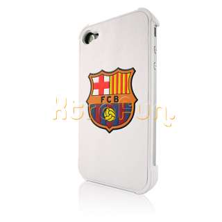   leather hard back case football club series for apple iphone 4 4s