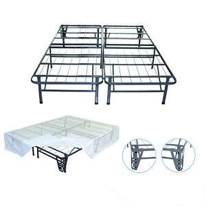  innovated box spring + bed frame, metal frame (2 in 1 product)  