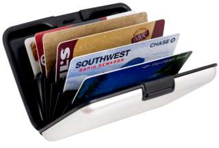 Aluminum Credit Card ID Holder Wallet RFID block SILVER  