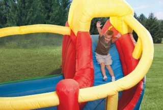 New Big Inflatable Dual Slide Fun Bounce House Bouncer  