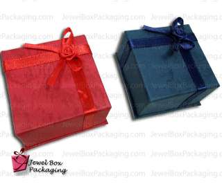 12x Paper/Cardboard Ring Jewelry Gift Boxes Square Shp  