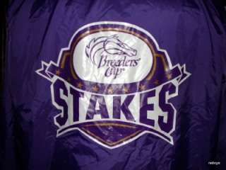 BREEDERS CUP THOROUGHBRED CHAMPIONSHIPS ~ TRACK JACKET XL  