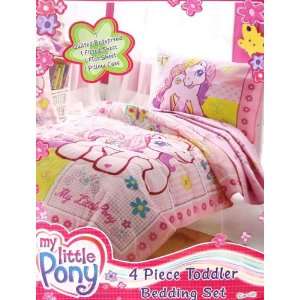  My Little Pony 4pc Toddler Bed Bedding Girls NEW Design 