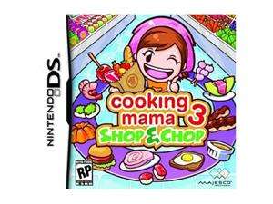    Cooking Mama 3 Shop & Chop Nintendo DS Game MAJESCO