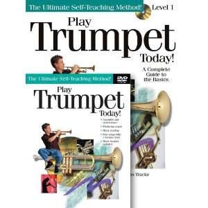  Play Trumpet Today Beginners Pack   BK/CD/DVD Pack 