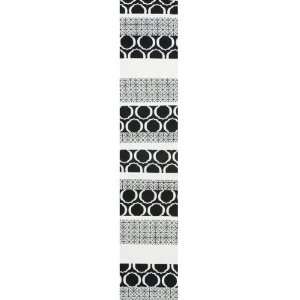   Tangier Table Linen Collection   Table Runner, Black