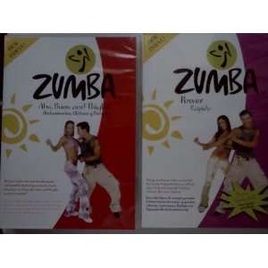  zumba workout 2 DVD set (abs, buns & thighs and Power 