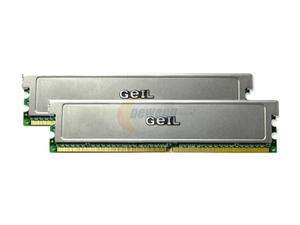 GeIL 4GB(2 x 2GB) 240 Pin DDR2 800 (PC2 6400) Dual Channel Kit Memory