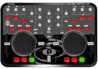 PROF DIGITAL MIDI CONTROLLER VIRTUAL DJ SOFTWARE INCL.  