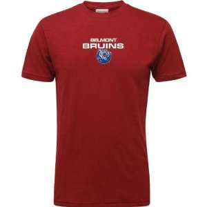  Belmont Bruins Red Legend Vintage T Shirt: Sports 
