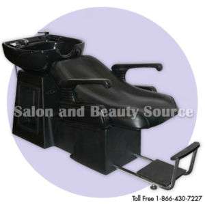 Shampoo Backwash Unit Bowl Chair Bed Salon Equipment L1  