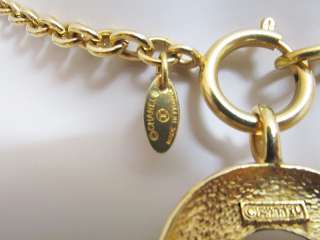 Chanel, Vintage, CC, Gold, Charm, Necklace, 80s at 