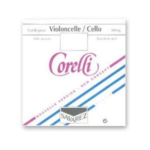  Corelli Steel Cello C String, 4/4 size   Medium Gauge 