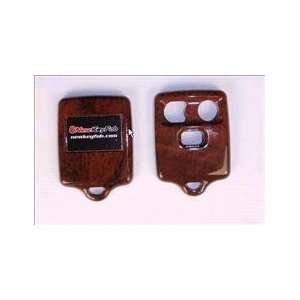   Key Fob cover for Ford three button remote burlwood: Car Electronics