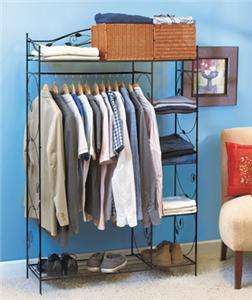 METAL STORAGE SOLUTION RACKS FOR CLOTHES or SHOES  