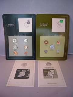 Two Coin Sets from Ireland & Netherlands Franklin Mint  