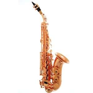   La Sax Signature Curved Soprano Saxophone Copper: Musical Instruments