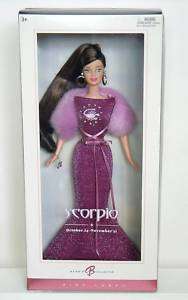 2004 ZODIAC SCORPIO COLLECTOR BARBIE **MIB NRFB**  