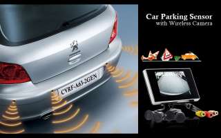 Car Parking Sensor with Wireless Camera (Complete Kit)  