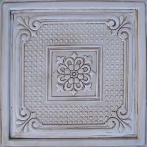    Vienna Ivory Accent (24x24 Pvc) Ceiling Tile