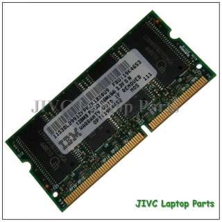 IBM FRU 19K4653 Laptop Memory RAM SODIMM SDRAM 128MB PC133 TESTED 