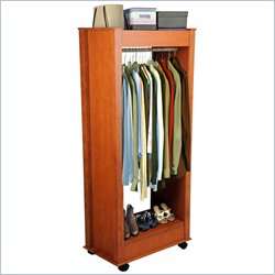   Mighty Closet   Compact Mobile Wardrobe Armoire 654775403940  