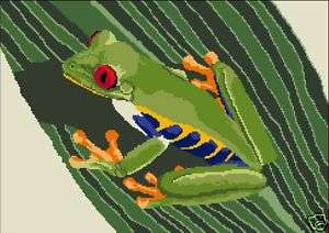 Frog Counted Cross Stitch Kit  