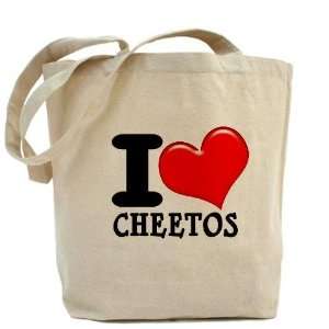  I Heart Cheetos Humor Tote Bag by  Beauty