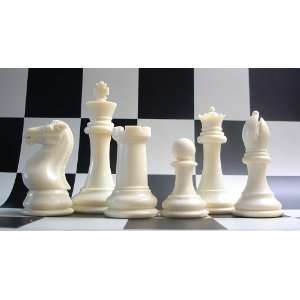   Titan Chess Pieces and Board with Zippered Chess Bag Toys & Games